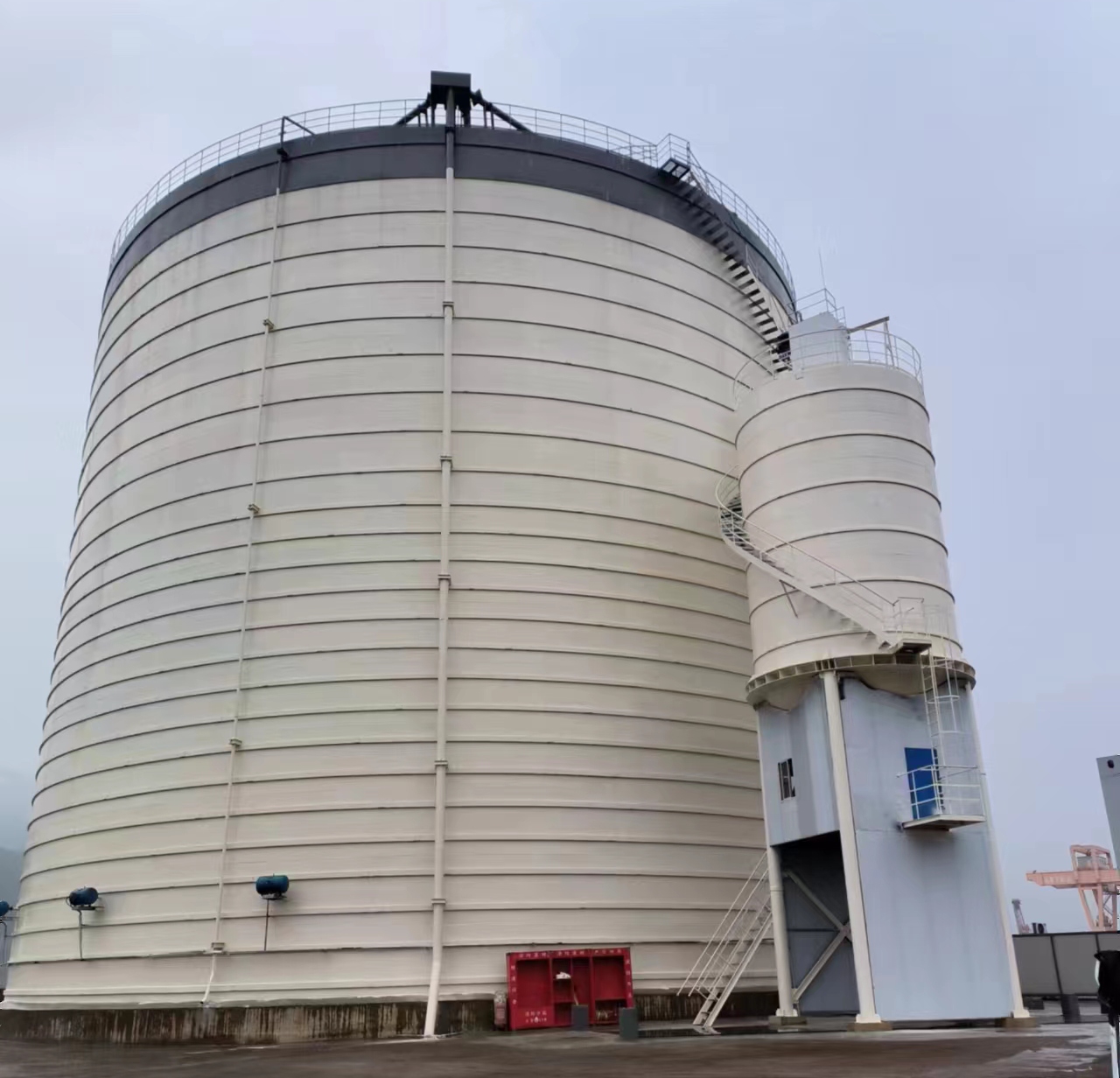 潍城10万吨水泥钢板库